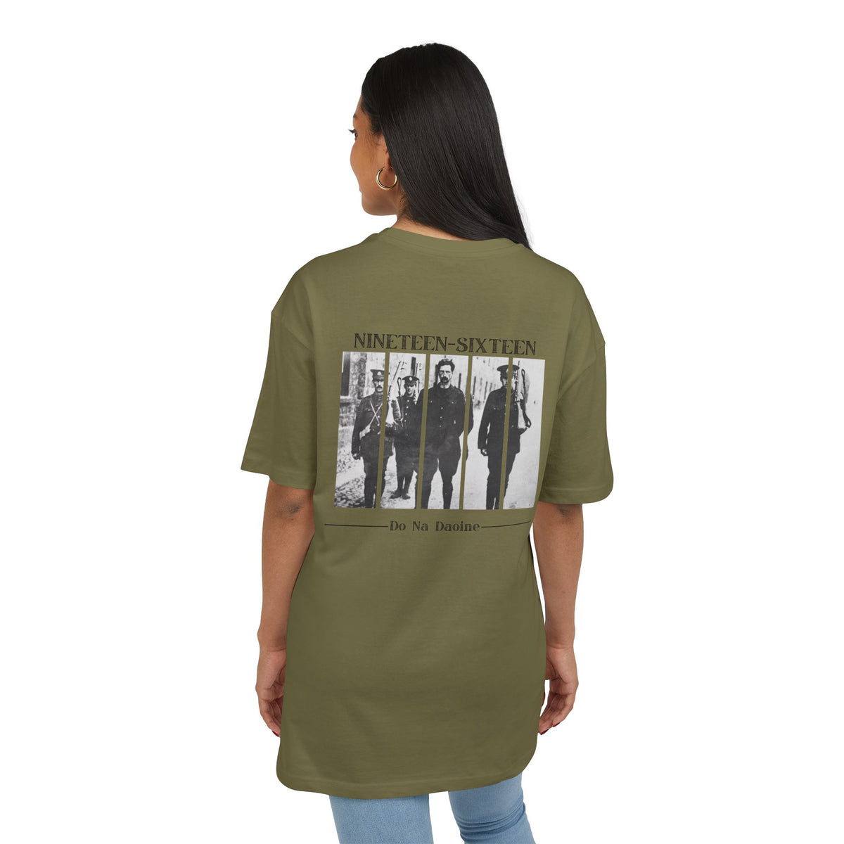 1916 De Valera Unisex Oversize Tee, Vintage  de velera Graphic Tee