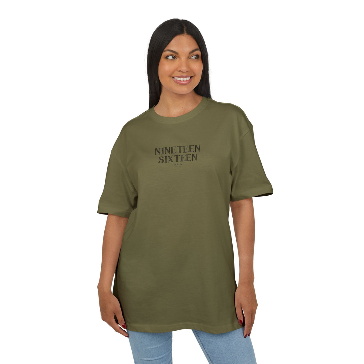 1916 Unisex Oversize Tee, Vintage T-Shirt, Cannon Graphic Tee