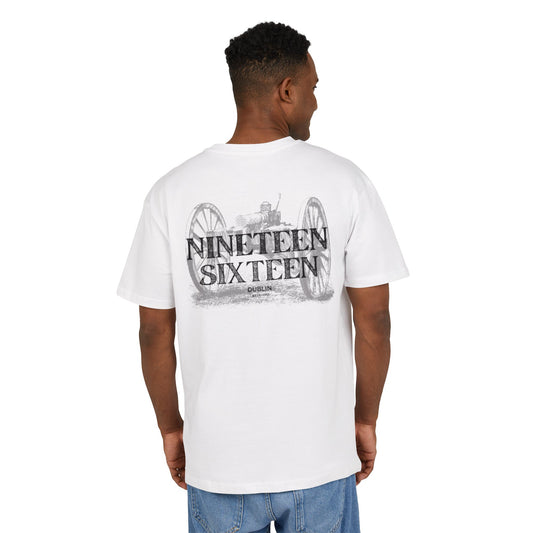 1916 Unisex Oversize Tee, Vintage T-Shirt, Cannon Graphic Tee